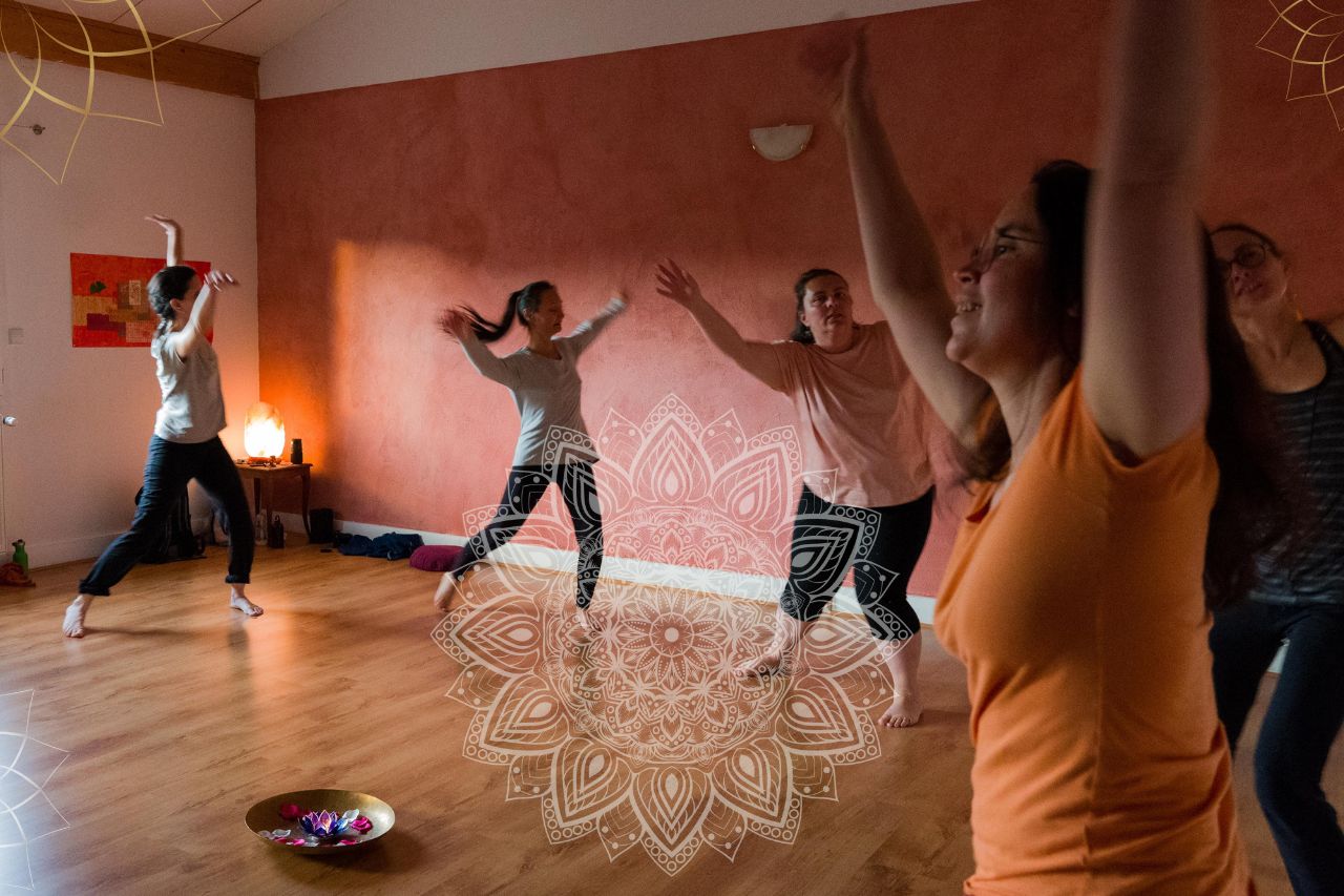 Cours Yoga danse africaine Vaugneray Ouest lyonnais