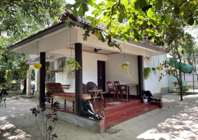Hôtel et plage à Marari Beach pour la fin de la retraite