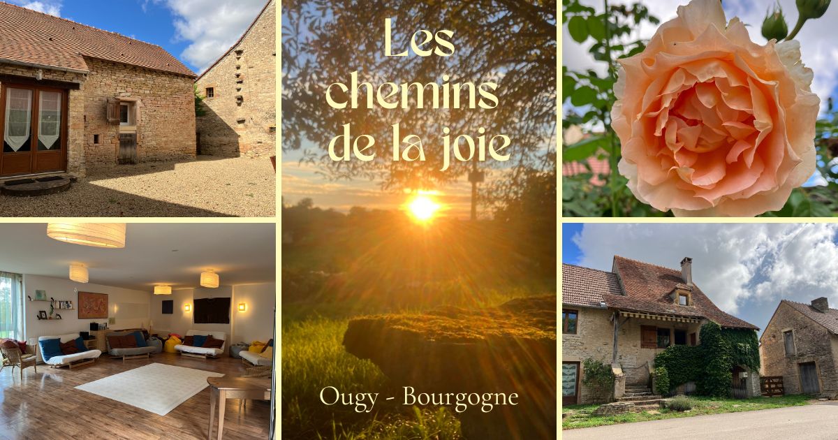 Un stage yoga danse africaine méditation et Travail de Byron Katie en Bourgogne pour retrouver son chemin de joie.